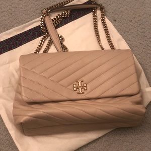 Kira Chevron Large Quilted Bag